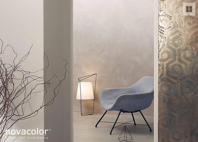 Klassische Wandoberflächen nach italienischen Style