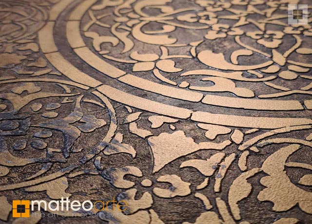 Dekorative Wandkunst auf Kunstpaneelen by Matteo Perniola